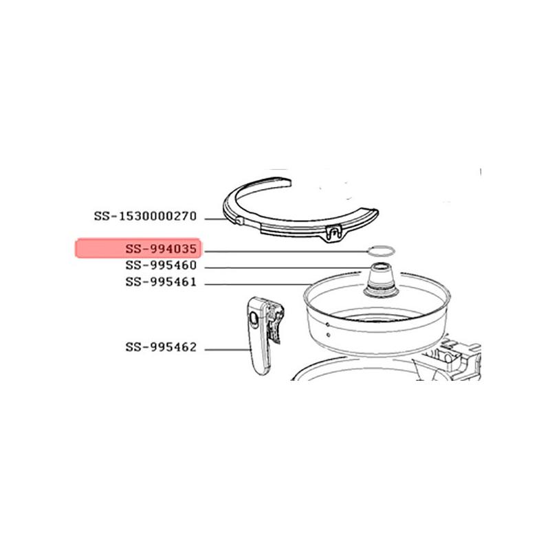 Support de pale  friteuse Seb  Actifry Express SS-995460