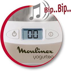 Yaourtière Yogurteo - Programmable - 7 Pots de Yaourt Inclus Moulinex YG231E32