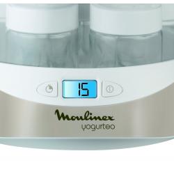 Yaourtière Yogurteo - Programmable - 7 Pots de Yaourt Inclus Moulinex YG231E32