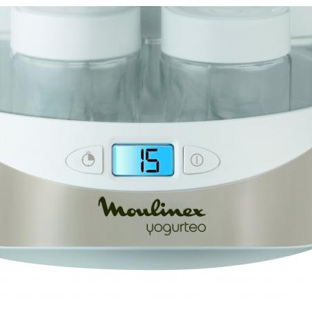 Yaourtière Yogurteo - Programmable - 7 Pots de Yaourt Inclus Moulinex YG231E32 Yaourtière Yogurteo - Programmable - 7 Pots de Yaourt Inclus Moulinex YG231E32
