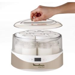 Yaourtière Yogurteo - Programmable - 7 Pots de Yaourt Inclus Moulinex YG231E32