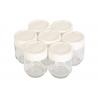 7 pots complets en verre pour yaourtière Moulinex A14A03