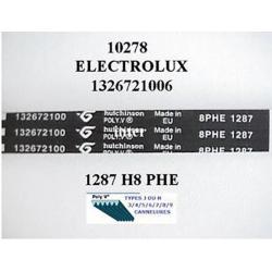 Courroie lave linge 1287H8 ELECTROLUX REF 124021140/7 OU 132672100/6