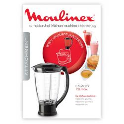 Bol Blender robot Masterchef Gourmet Moulinex XF634BB1