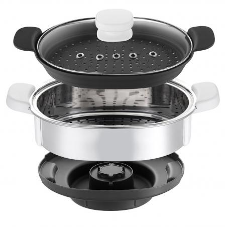 Cuiseur Vapeur pour Robot Cuisine Companion Moulinex XF384B10 Cuiseur Vapeur pour Robot Cuisine Companion Moulinex XF384B10
