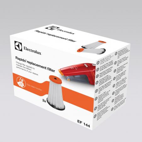 Lot EF144 de 2 filtres de rechange ErgoRapido & Rapido Electrolux 9001671529 Lot EF144 de 2 filtres de rechange ErgoRapido & Rapido Electrolux 9001671529
