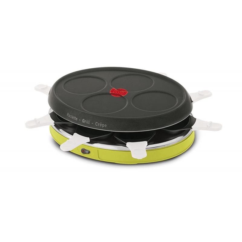 Appareil à Raclette Déco Colormania 8 Coupelles Tefal RE138O12