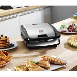 Tefal SW853D12 Snack Collection Machine à Gaufres et Croques Noir/Inox