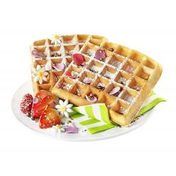 Moulinex SW611812 Croque/Gaufre/Grill Noir/Argent 25, x 27,5 x 9,5 cm