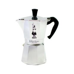 Bialetti - 1163 - Moka Express - Cafetière Italienne en Aluminium - 6 Tasses