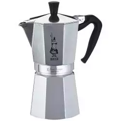 Bialetti - 1165 - Moka Express - Cafetière Italienne en Aluminium - 9 Tasses