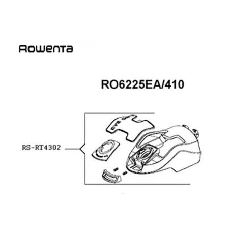 Couvercle Complet aspirateur X'trem Power Cyclonic Rowenta RS-RT4302