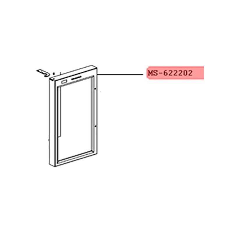 Cadre de Porte et Faisceau pour Cave à Vin JC10 de Krups MS-622202