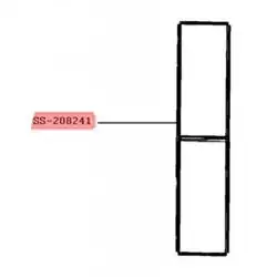 Joint de porte pour cave à vin JC400 Krups SS-208241