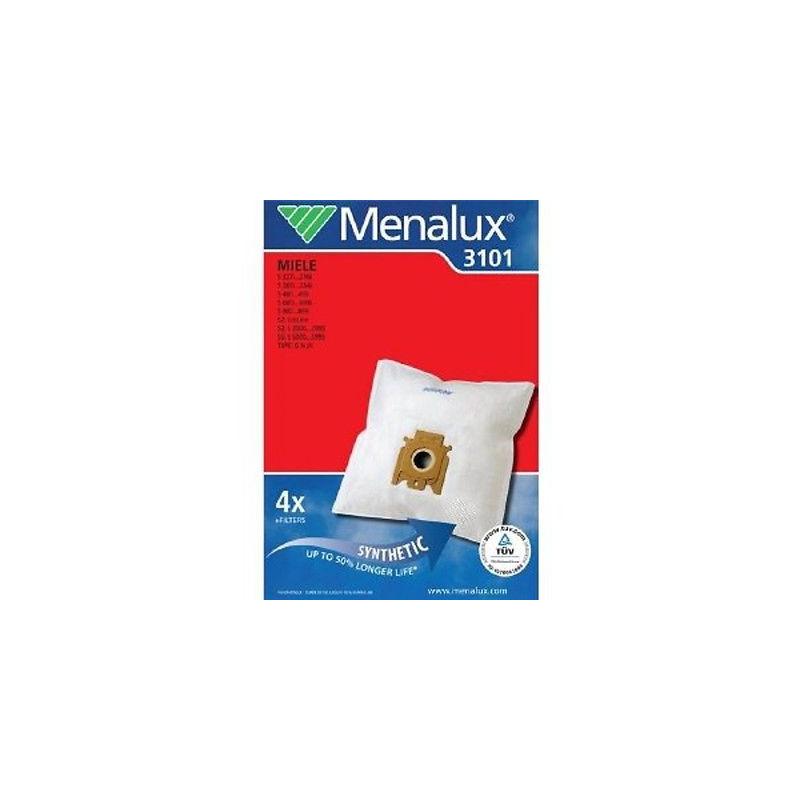 Menalux 3101 Duraflow 4 sacs d'aspirateur 9001961417