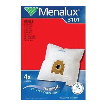 Menalux 3101 Duraflow 4 sacs d'aspirateur 9001961417