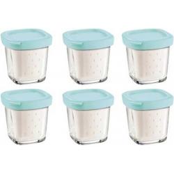 Pots yaourt avec égouttoir x6 pour yaourtiere multidelice Seb XF100101