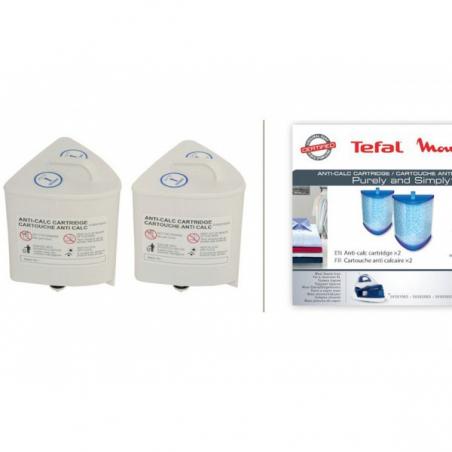 Cartouches anticalcaire de centrale vapeur Moulinex - Tefal - SV50 XD9030E0 / FS-9100017944 Cartouches anticalcaire de centrale vapeur Moulinex - Tefal - SV50 XD9030E0 / FS-9100017944