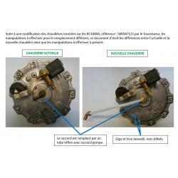 Chaudière assemblée nettoyeur vapeur Astoria RC1000A 500587123