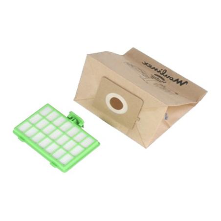 Sacs aspirateur x 10 avec 1 filtre Hepa MT000101