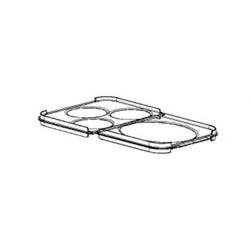 Plaque de cuisson reversible plancha/gril Riviera et bar 500587162