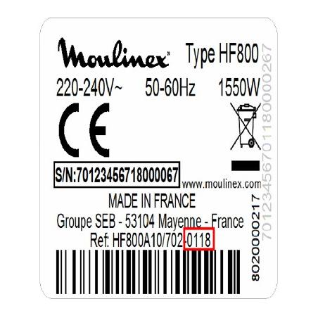 Bol + couvercle + entraîneur robot Companion XF38CE10 Bol + couvercle + entraîneur robot Companion XF38CE10