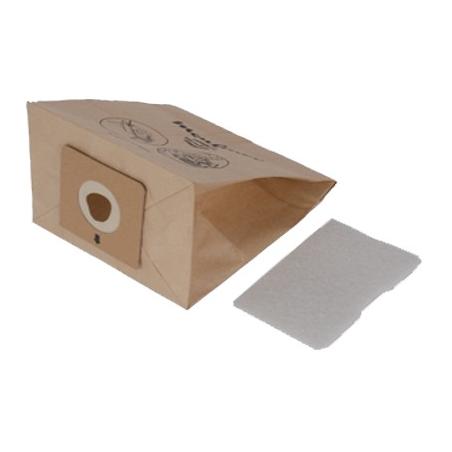 Lot de 6 sacs aspirateurs avec 1 micro-filtre MT000501
