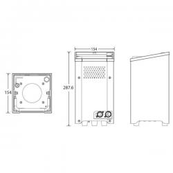 Spot sur batterie Showtec Event Spot 1800 Q4 42720