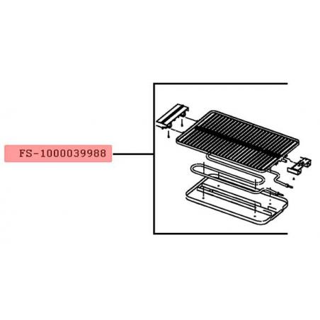 Plaque et resistance grill-viande lono WMF FS-1000039988