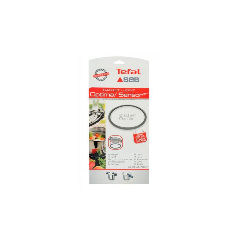 Joint cocotte Seb Optima / sensor  8/10L  diam 253 mm 790364