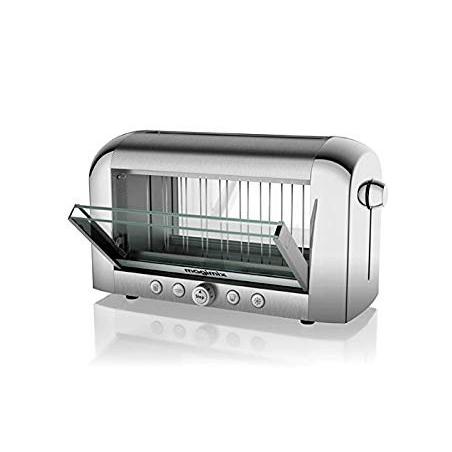 Grille pain TOASTER VISION Magimix brosse brillant 11538 Grille pain TOASTER VISION Magimix brosse brillant 11538