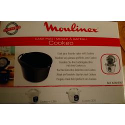 Moulinex - Moule à gâteaux pour cookeo - XA609001 - Noir