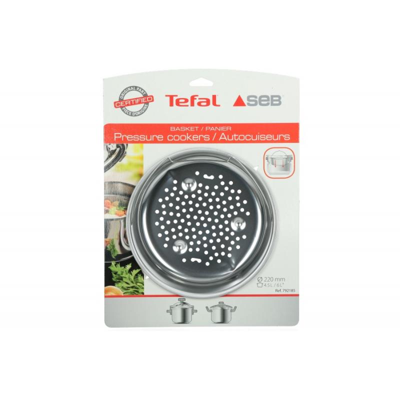Panier Vapeur SEB Pour Cocotte 4.5L-6L-7.5L - Inox - Cuisson Saine Vapeur - 792185