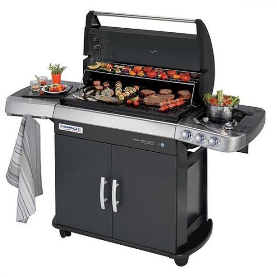 Plaque Cuisson en Fonte brillante réversible Barbecues 4 SERIES