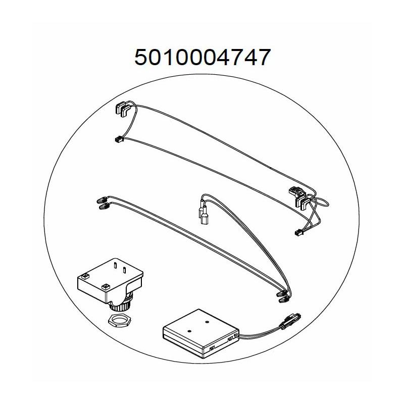 Kit d'Allumage avec Boitier Piles pour plancha Master Campingaz 5010004747