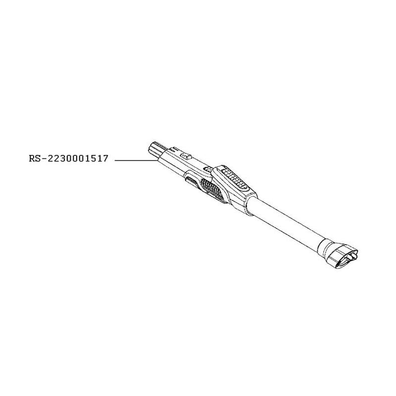 Tube flex bleu pour aspirateur Air Force 560 Flex Rowenta RS-2230001517