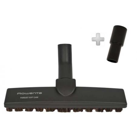 Brosse parquet, Sols durs avec adaptateur 32mm, 35mm Rowenta ZR900401