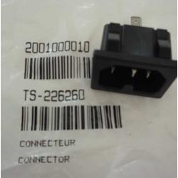 Connecteur prise alimentation 220V crepiere Tefal TS-226260