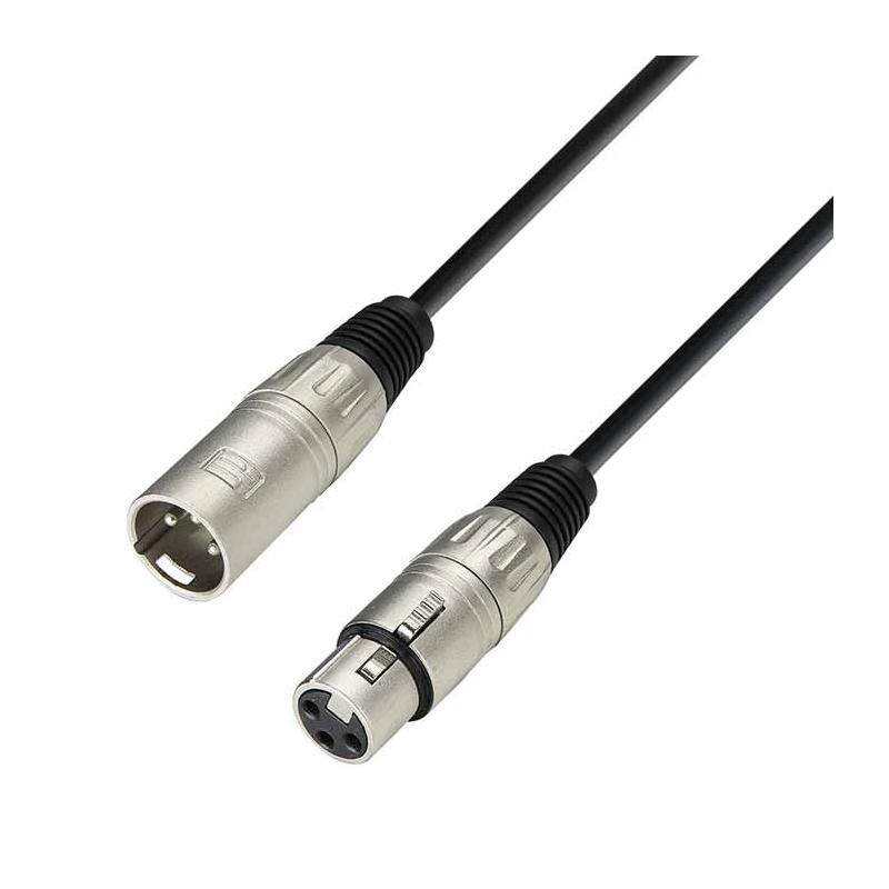 Câble Micro XLR femelle vers XLR mâle Adam Hall Cables K3 MMF