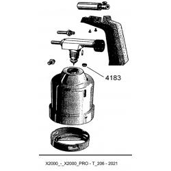 Joint etancheité PISTON OXY-BUTANE GOURMET FLAM HALOGAZ LABOGAZ SOUDOGAZ chalumeau campingaz 4183