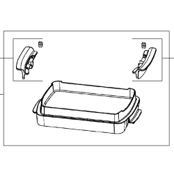Plat four pour grill multi fonction autosense XL ALL-CLAD TS-01043230 ou TS-01043231