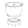 Jeu 4 vis bol cook expert MAGIMIX 506717