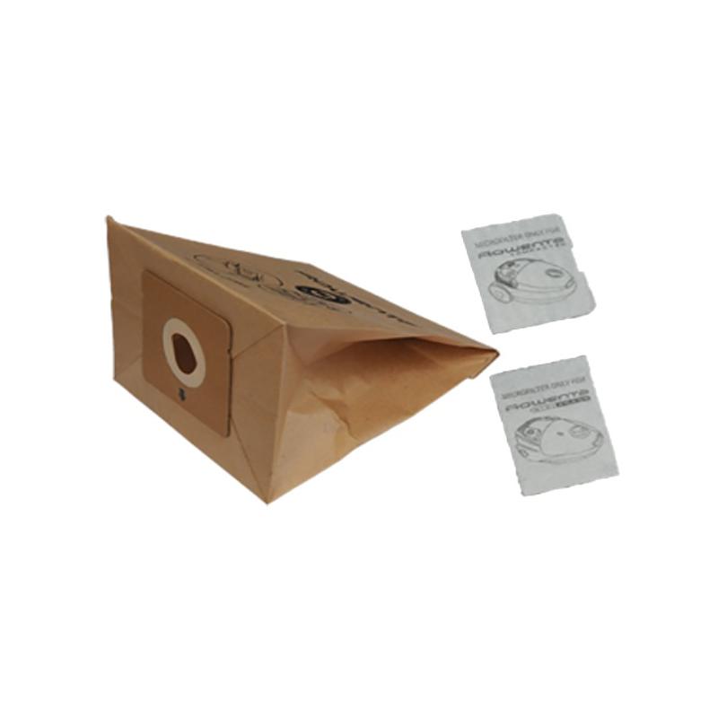 10 Sacs Aspirateur Rowenta - Compatibles ZR-817, ZR-816, ZR-815, Etc.