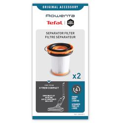 Lot de 2 filtres séparateurs aspirateur filxtrem compact Rowenta ZR009011