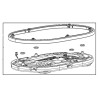 Capteur de poids balance pour robot Moulinex Companion Touch Pro SS-8030002063