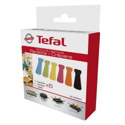 Lot de 6 spatules en plastique pour crepieres tefal - NPM Lille