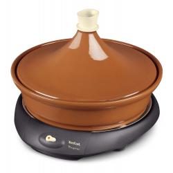 Plat marron + couvercle sans poignée de Tajine Ø 360MM Tefal TS-01000590 - TS-01028110