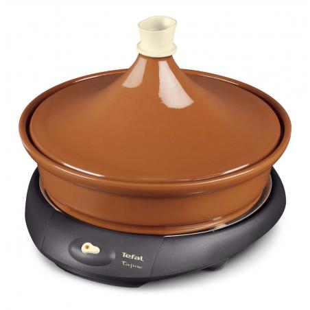 Plat marron + couvercle sans poignée de Tajine Ø 360MM Tefal TS-01000590 - TS-01028110 Plat marron + couvercle sans poignée de Tajine Ø 360MM Tefal TS-01000590 - TS-01028110