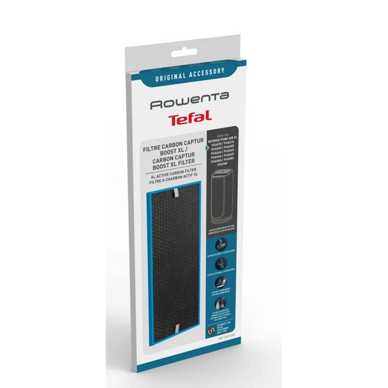 Filtre Carbon Captur Boost XL pour Intense Pure Air XL Rowenta XD7161E0