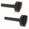 Ensemble boutons thermostat et sélecteur noir Dometic – 4499000113